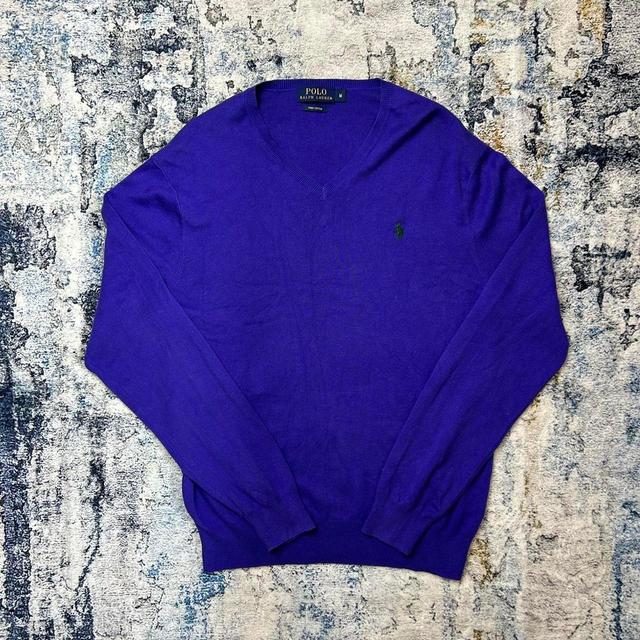 Polo Ralph Lauren Men's Jumper - Purple - M on Productcaster.