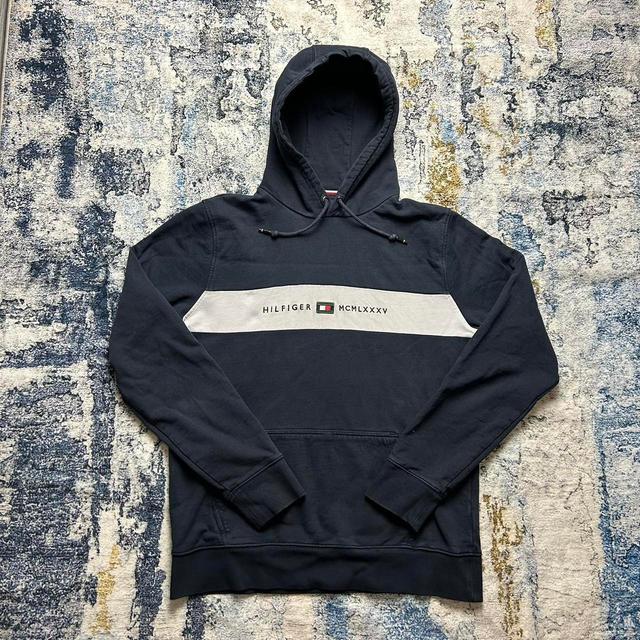 Tommy Hilfiger Men's Hoodie - Navy - M on Productcaster.