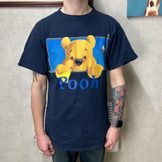 Disney Men's T-shirt - Navy - L on Productcaster.