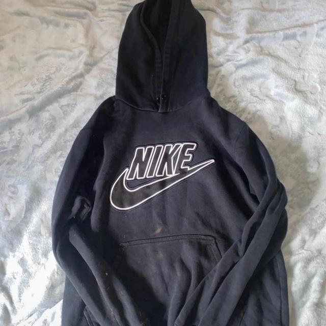 Nike Men's Hoodie - Black - M on Productcaster.