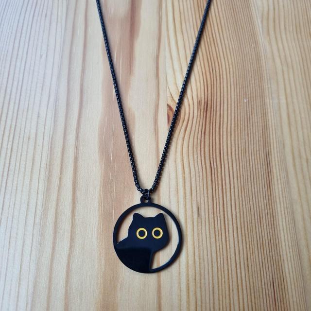 Women's Necklace - Black on Productcaster.