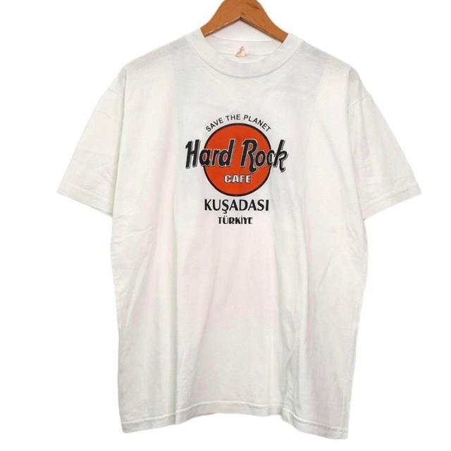 Hard Rock Cafe Men's T-shirt - White - L on Productcaster.