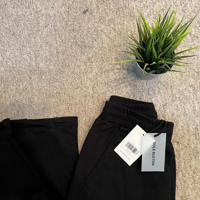 Cole Buxton Men's Sweatpants - Black - M on Productcaster.