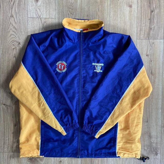 Men's Jacket - Blue/Yellow - XL on Productcaster.