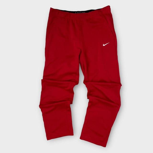 Nike Men's Sweatpants - Red - L on Productcaster.