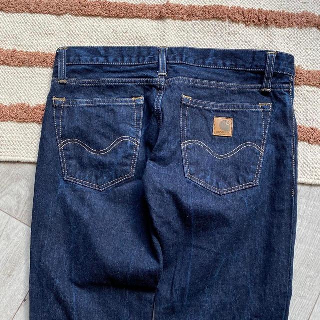 Carhartt Women's Jeans - Navy - 27" on Productcaster.