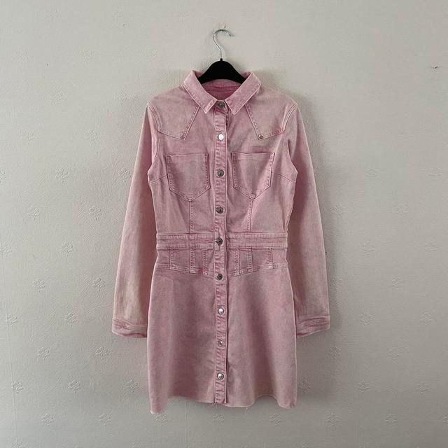 Guess Women's Shirt Dress - Pink - 12 on Productcaster.