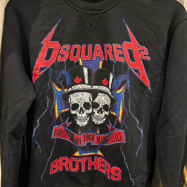 Dsquared2 Men's Sweatshirt - Black - S on Productcaster.