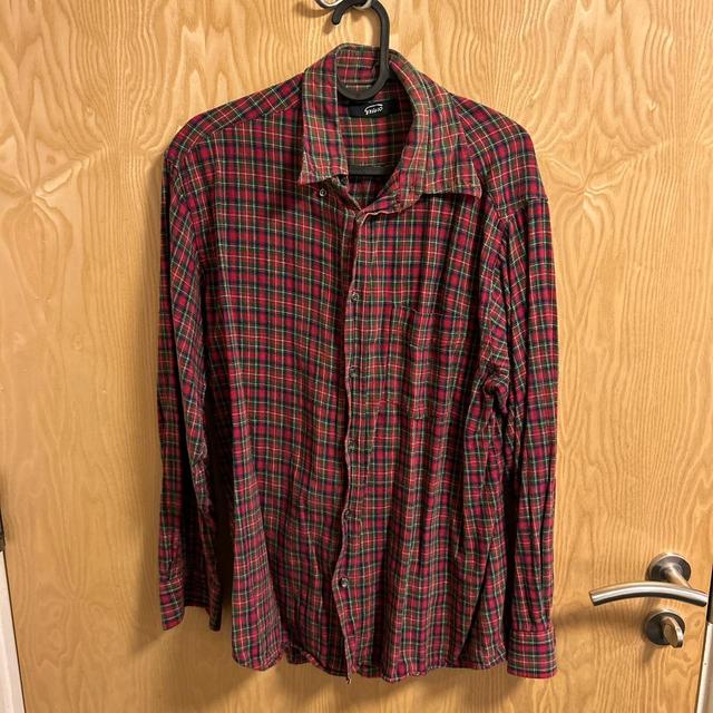 Vintage Men's Shirt - Red - L on Productcaster.