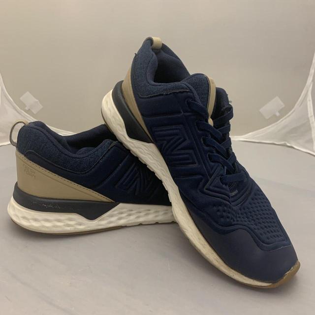 New Balance Kids' Trainers - Navy on Productcaster.