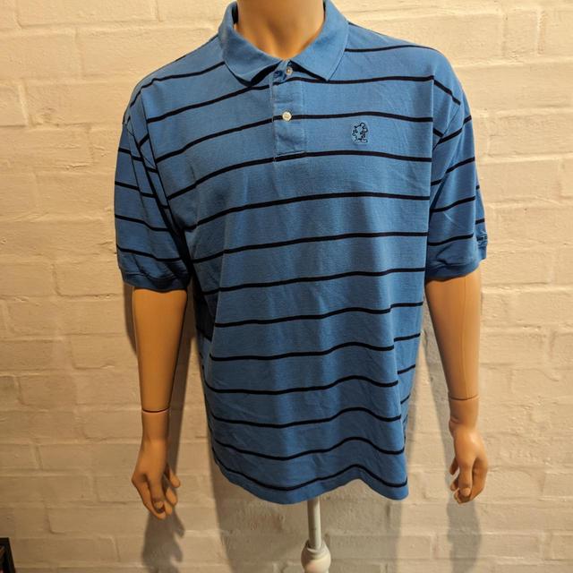 Disney Men's Polo shirt - Blue - L on Productcaster.