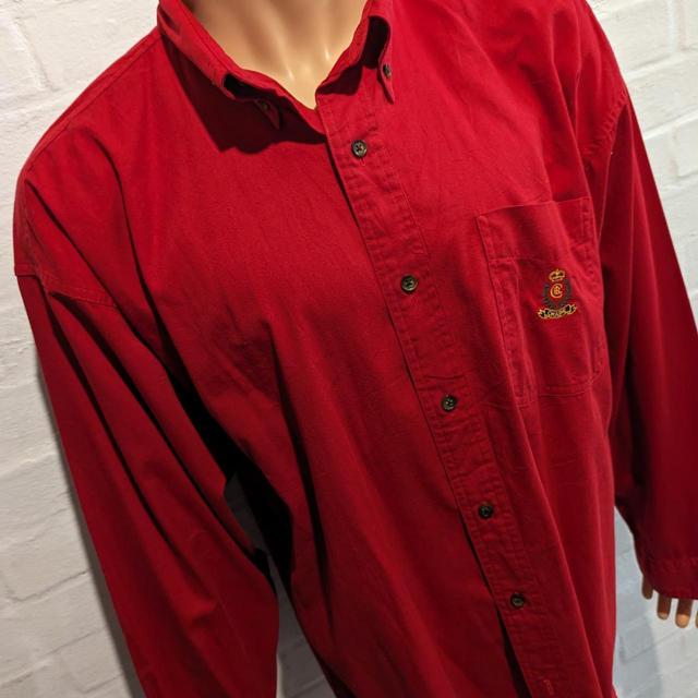 Chaps Men's Shirt - Red - XL on Productcaster.