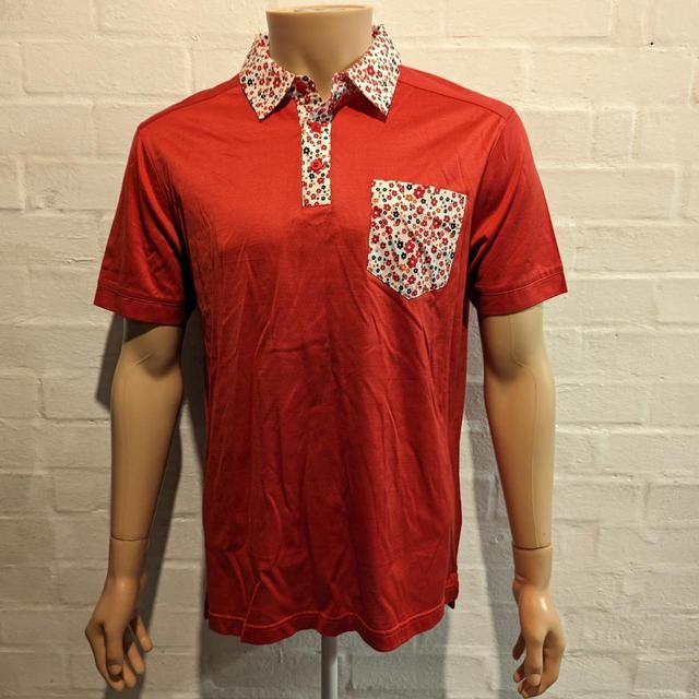 Preloved Men's Polo shirt - Red - L on Productcaster.