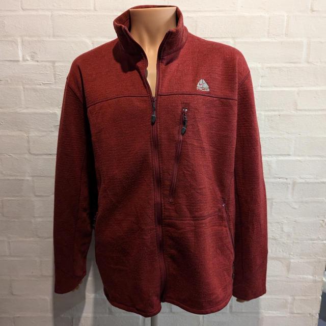 Nike ACG Men's Sweatshirt - Burgundy/Red - XXL on Productcaster.