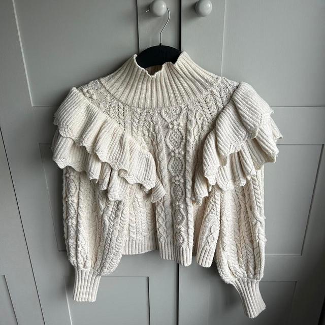 Zara Women's Jumper - Cream - S on Productcaster.