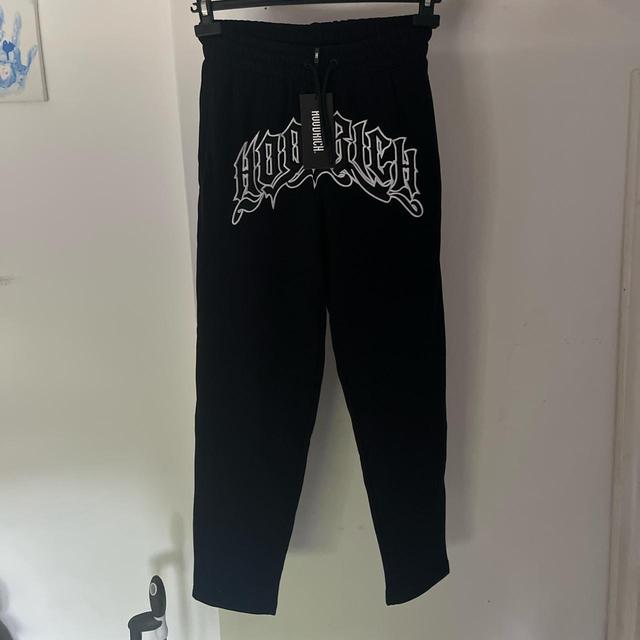 Hoodrich Men's Sweatpants - Black/White - XS on Productcaster.