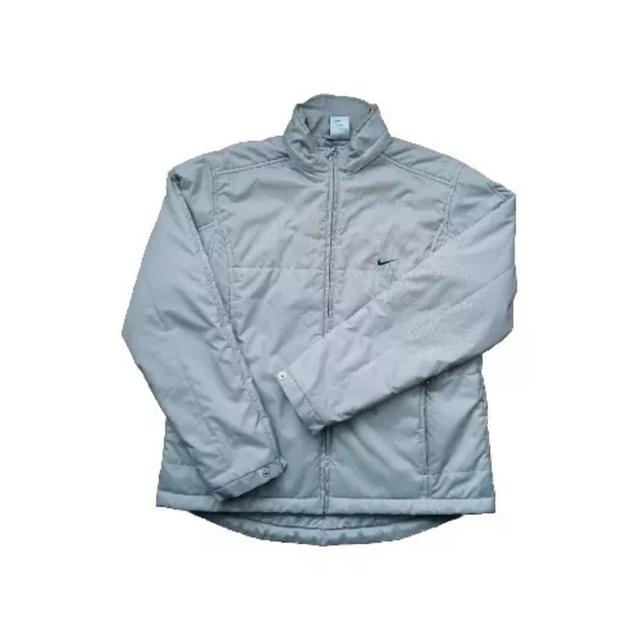 Nike Women's Lightweight Jacket - Grey/Cream - M on Productcaster.