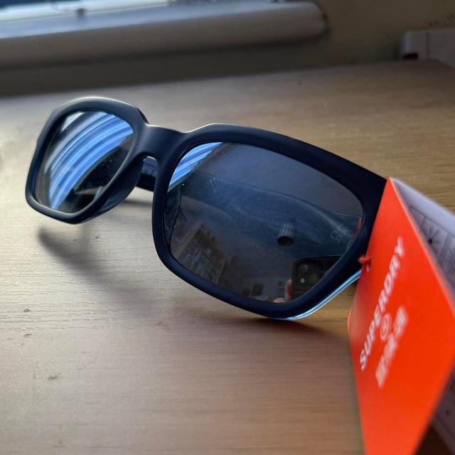 Superdry Men's Sunglasses - Black/Blue on Productcaster.