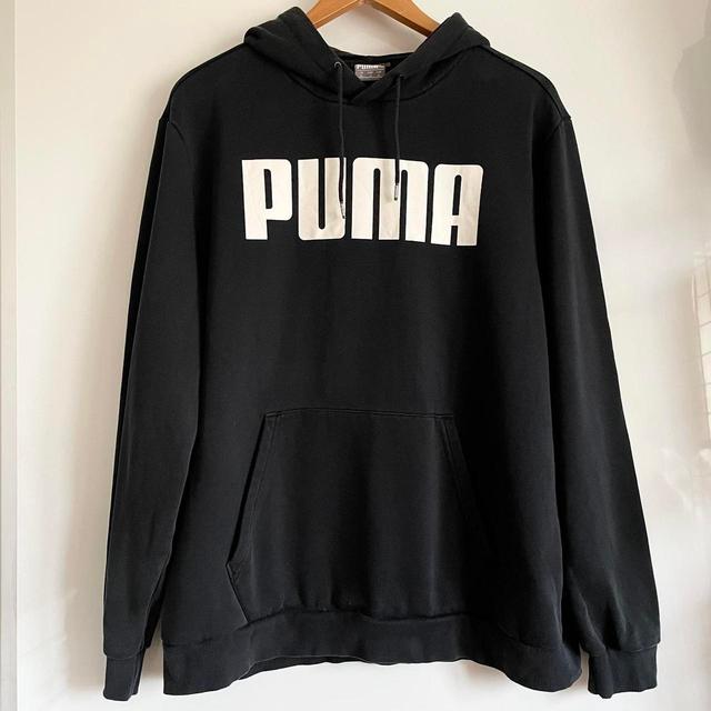 Puma Men's Hoodie - Black - M on Productcaster.