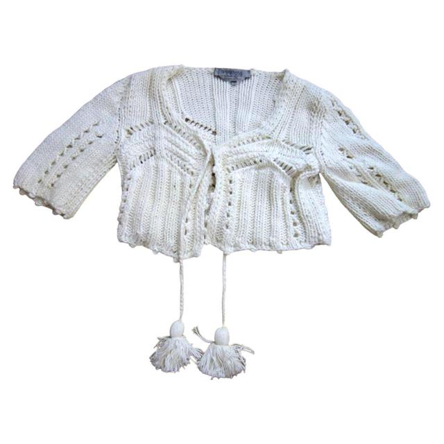 Sportmax Women's Cardigan - White - S on Productcaster.