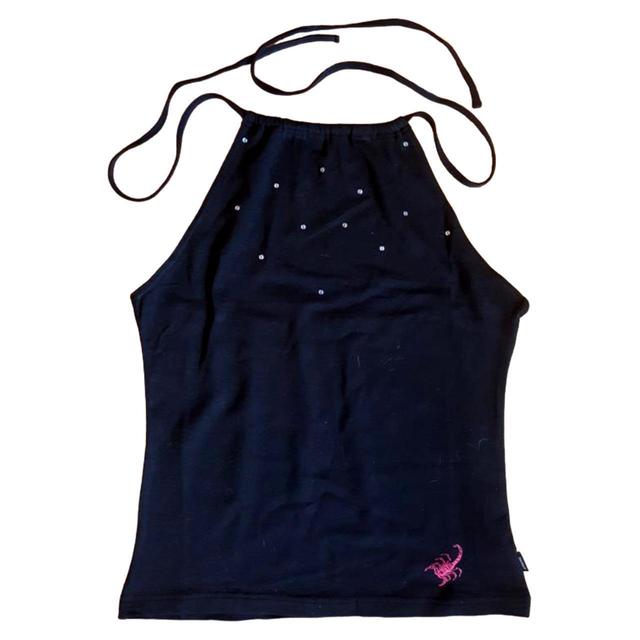 Vintage Women's Vest - Black - S on Productcaster.