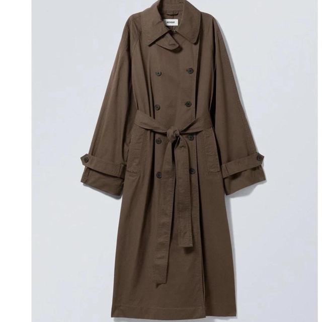 Weekday Women's Trench - Brown - UK 8 on Productcaster.