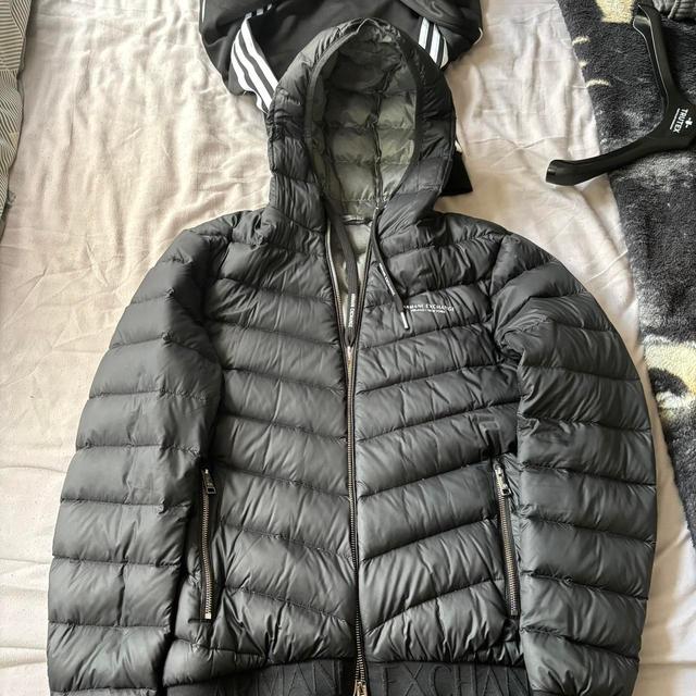 Armani Exchange Men's Puffer - Black - XS on Productcaster.