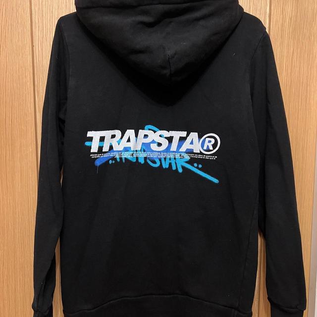 Trapstar Men's Hoodie - Black - S on Productcaster.