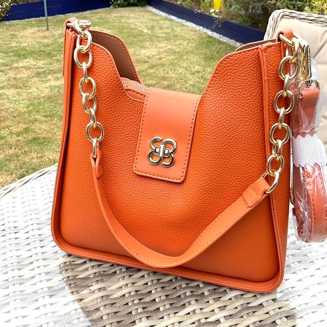 Bessie London Women's Shoulder bags - Orange on Productcaster.