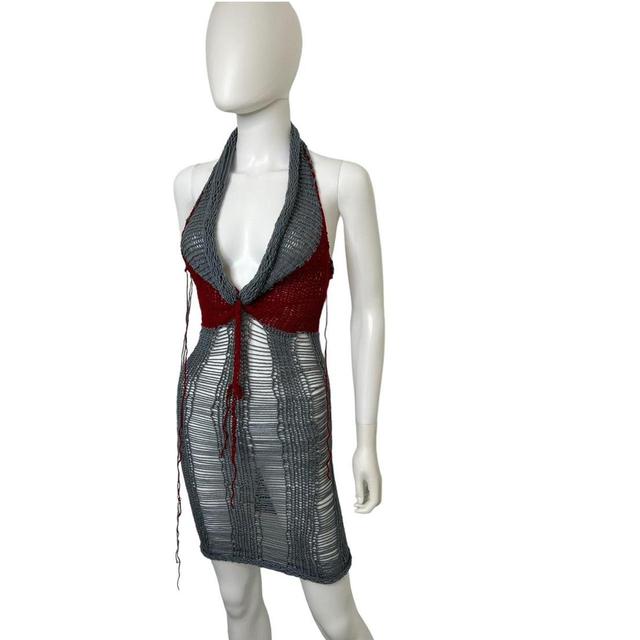 Handmade Women's Dress - Grey - S on Productcaster.