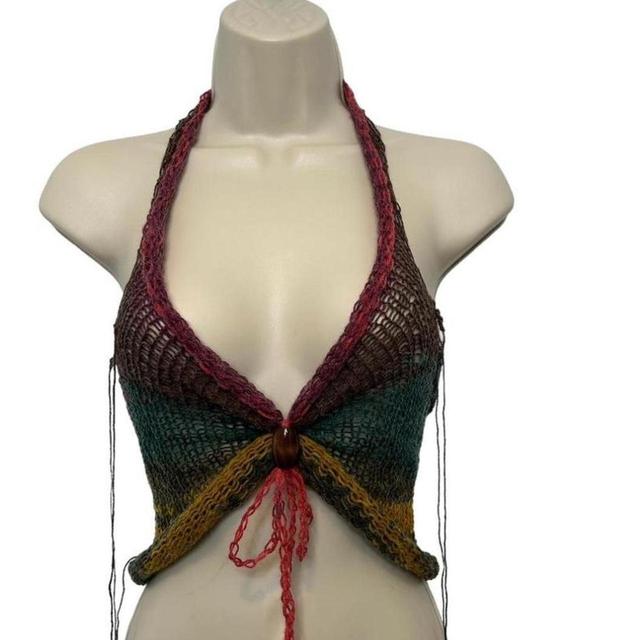 Handmade Women's Vest - Multi - S on Productcaster.