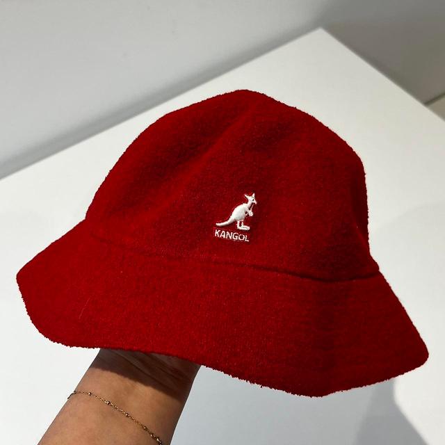 Kangol Women's Bucket hats - Red on Productcaster.