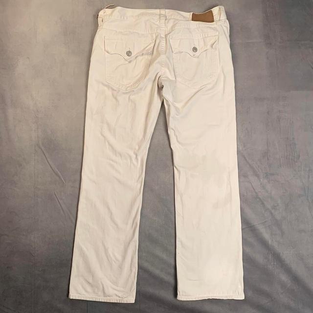 True Religion Men's Jeans - White - 38" on Productcaster.