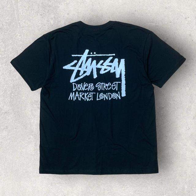 Stüssy Men's T-shirt - Black - L on Productcaster.