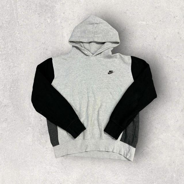 Nike Men's Hoodie - Grey/Black - M on Productcaster.