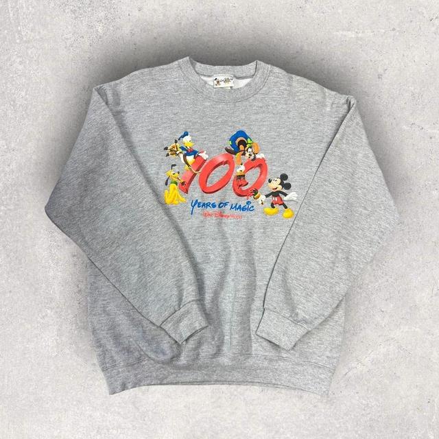 Disney Women's Jumper - Grey/Multi - M on Productcaster.