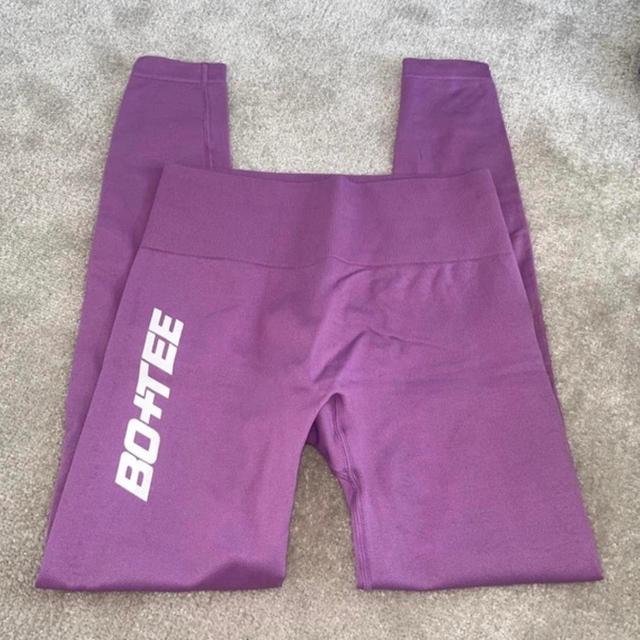 Bo+Tee Women's Leggings - Purple/Pink - S on Productcaster.