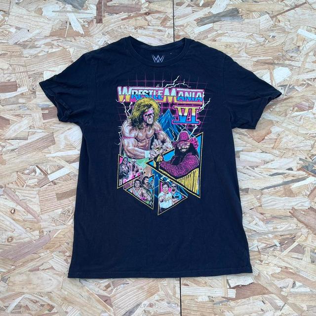 Vintage Men's T-shirt - Black - M on Productcaster.