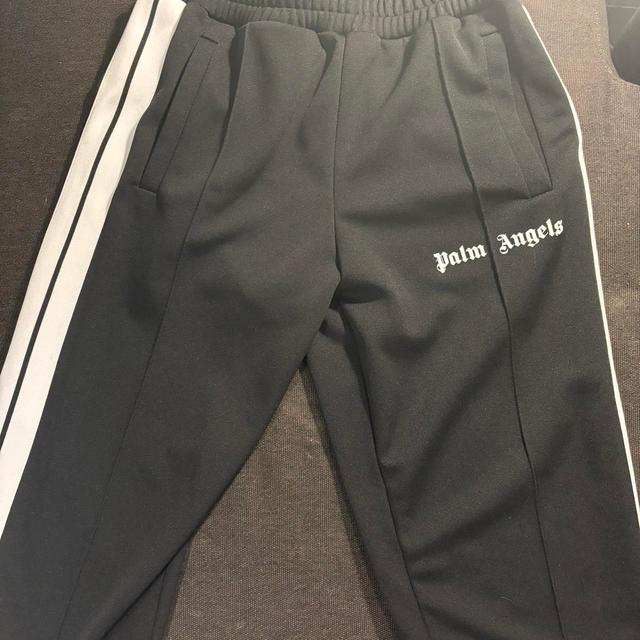 Palm Angels Men's Sweatpants - Black - M on Productcaster.