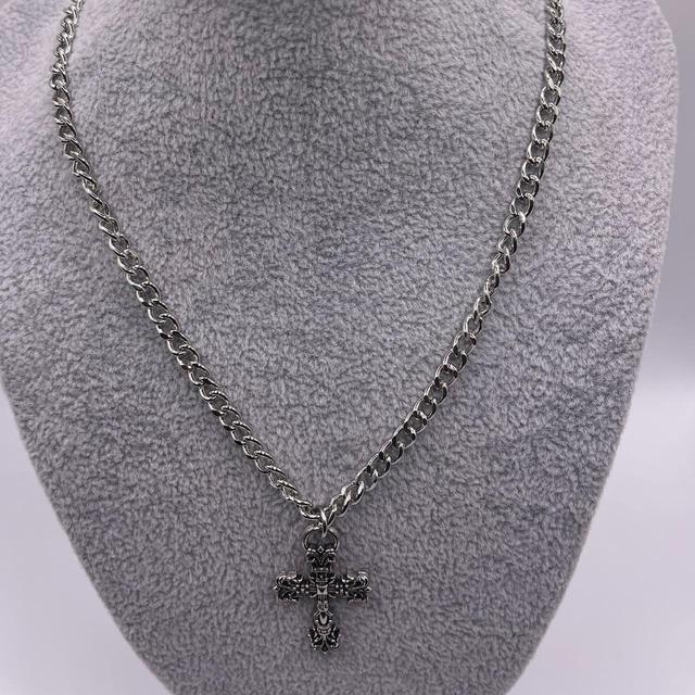 Designer Men's Necklace - Silver on Productcaster.