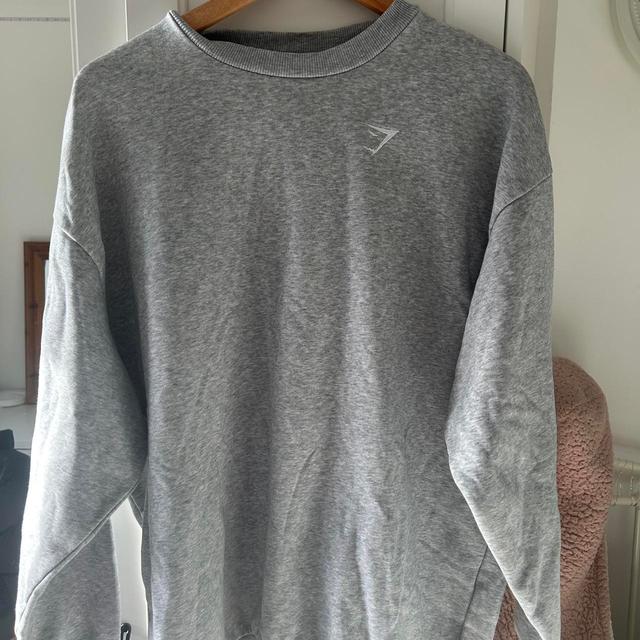 Gymshark Women's Sweatshirt - Grey - S on Productcaster.