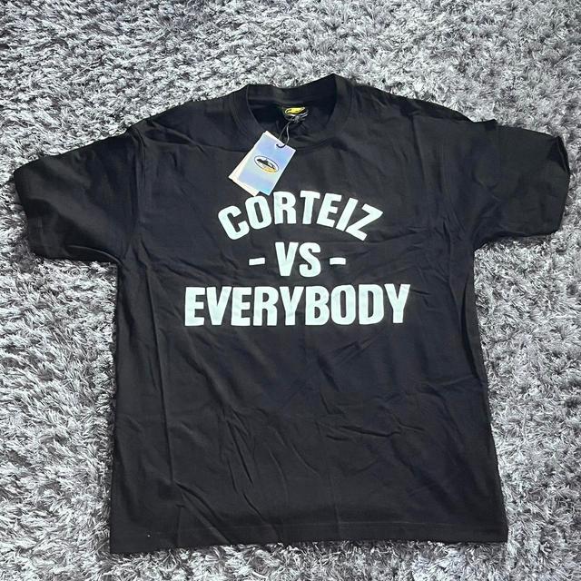 Corteiz Men's T-shirt - Black - M on Productcaster.