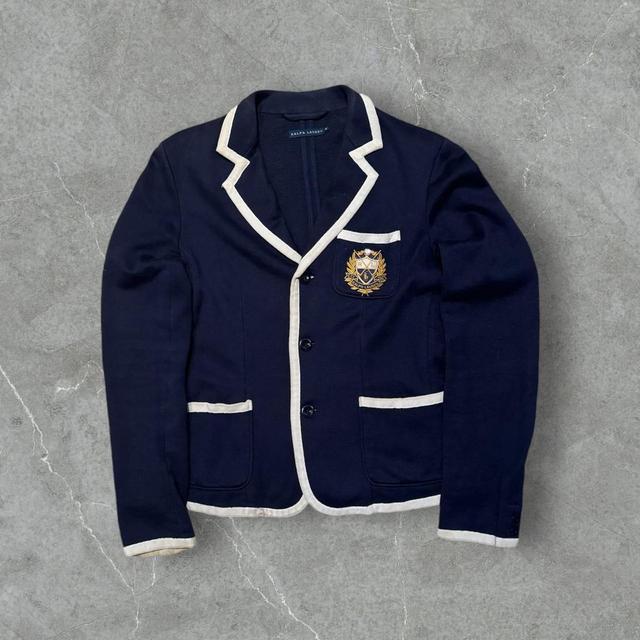 Ralph Lauren Women's Blazer Jacket - Navy - M on Productcaster.