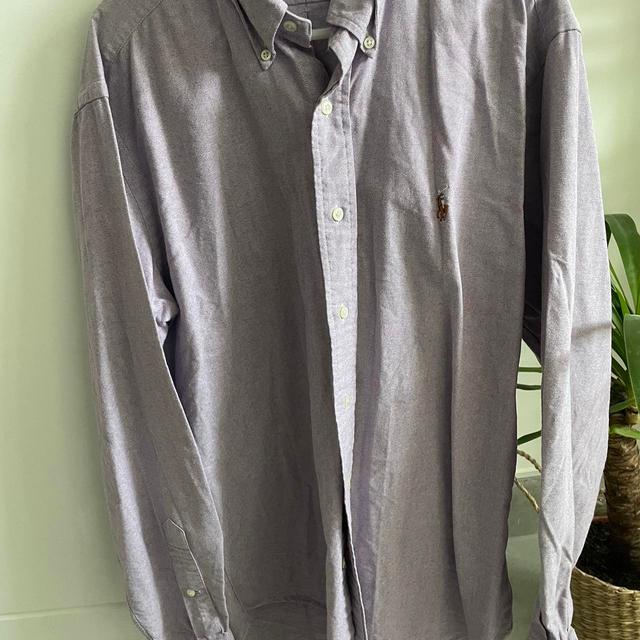 Ralph Lauren Men's Shirt - Purple - L on Productcaster.