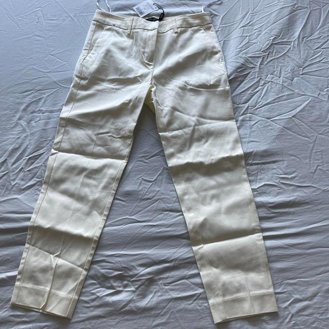 Next Women's Tailored trousers - Cream - UK 8 on Productcaster.