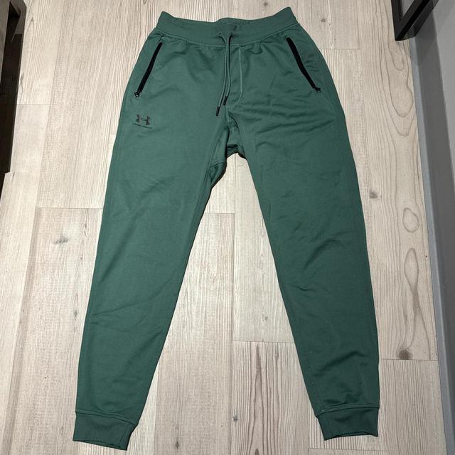 Under Armour Men's Sweatpants - Green - M on Productcaster.