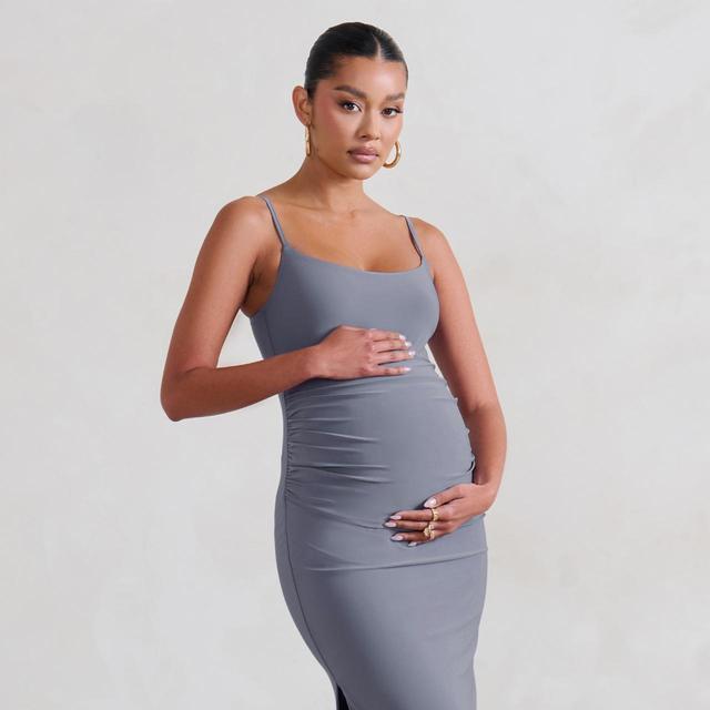 Club L Women's Maxi Dress - Grey - 10 on Productcaster.