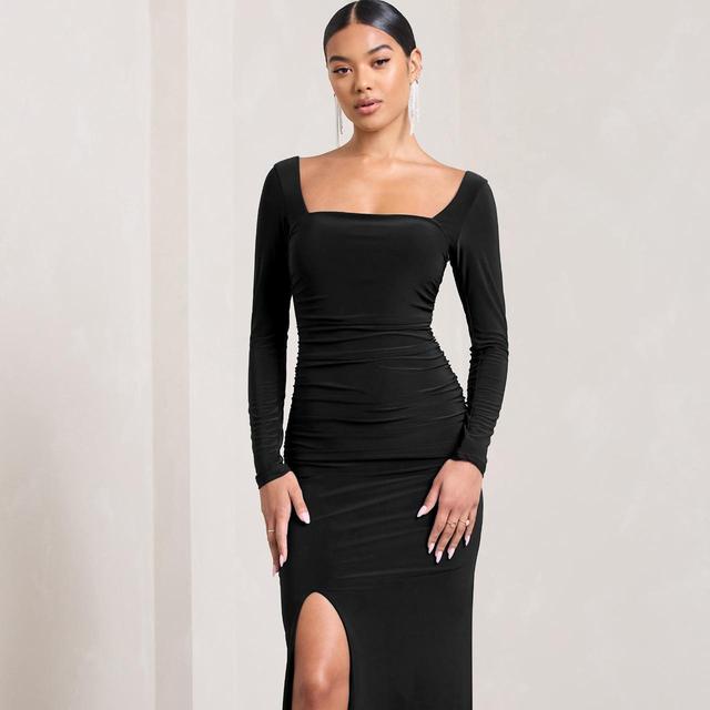 Club L Women's Maxi Dress - Black - 8 on Productcaster.