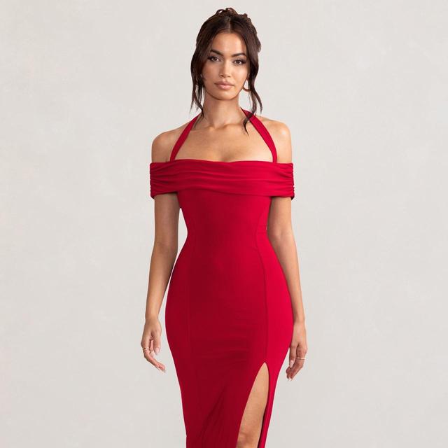 Club L Women's Maxi Dress - Red - 12 on Productcaster.