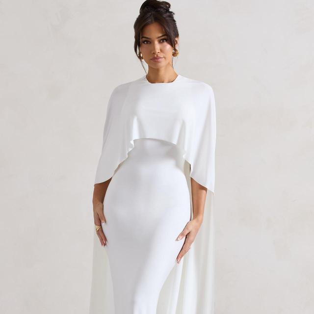 Club L Women's Maxi Dress - White - 20 on Productcaster.